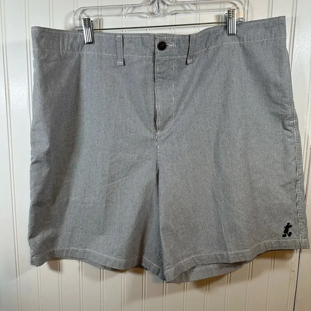 Disney Store Stripped Shorts with Mickey Mouse on‎ the bottom size 42